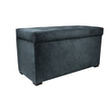 MJL Furniture Angela 8-Button Tufted Storage Bench with Trunk