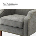 Set of 2 Lucretius Armchairs with Nailhead Trim by HULALA HOME