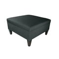 MJL Furniture Manhattan Allure Upholstered Cocktail Ottoman Table with Storage