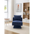 360-Degree Swivel Chenille Upholstered Accent Chairs for Living Room and Bedroom