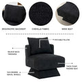 360-Degree Swivel Chenille Upholstered Accent Chairs for Living Room and Bedroom