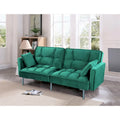 Bernal 75.6-Inch Velvet Sleeper Sofa Bed