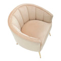 Randolf Velvet Accent Chair in Silver Orchid
