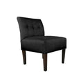 MJL Furniture Obsession Brownstone Button-Tufted Accent Chair (AS IS)