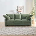 Mid-Century Modern 3-Seat Sofa – Perfect for Living Rooms, Apartments, Lounges, and Bedrooms