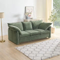 Mid-Century Modern 3-Seat Sofa – Perfect for Living Rooms, Apartments, Lounges, and Bedrooms