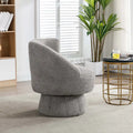 360-Degree Swivel Cuddle Barrel Accent Chairs with Plush Upholstery