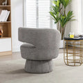360-Degree Swivel Cuddle Barrel Accent Chairs with Plush Upholstery