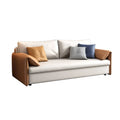 JASIWAY 65.4-Inch Vegan Leather Sleeper Sofa Bed