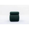 Contemporary S-Shape Ottoman Makeup Stool and Footrest for Living Room and Bedroom