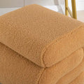 Contemporary S-Shape Ottoman Makeup Stool and Footrest for Living Room and Bedroom