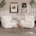 AECOJOY 3-in-1 Convertible Sleeper Sofa Chair with Pillow and Adjustable Backrest