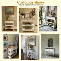 Porch & Den Gatto Accent Side Table with Drawers