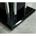 Furniture of America del Rio Contemporary Glass Top 2-Piece Accent Table Set