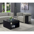 Northfield Admiral Square Coffee Table with Shelf by Convenience Concepts