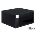 Northfield Admiral Square Coffee Table with Shelf by Convenience Concepts