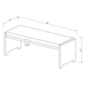 Contemporary Wooden Dining Set with Table, Nook, and Bench
