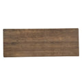 9' x 40" Rustic Solid Pine Folding Dining Table - Antique Style
