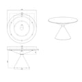 Ceramic-Topped Dining Table