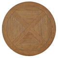 iNSPIRE Q Artisan Benchwright X-Base 48-Inch Round Dining Set