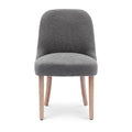 Water and Stain Resistant Boucle Polyester Side Chair