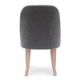 Water and Stain Resistant Boucle Polyester Side Chair