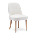 Water and Stain Resistant Boucle Polyester Side Chair