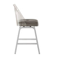 iNSPIRE Q Bold Lennox Velvet Counter Height Stools - Set of 2