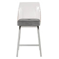 iNSPIRE Q Bold Lennox Velvet Counter Height Stools - Set of 2