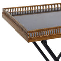 Roche River Decor Gold Metal Accent Table - 14"W x 21"L x 25"H