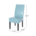 Christopher Knight Home Pertica Set of 2 Upholstered T-Stitch Dining Chairs