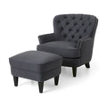 Christopher Knight Home Correia Club Chair and Ottoman Duo