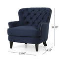 Christopher Knight Home Correia Club Chair and Ottoman Duo