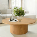 40-Inch Pedestal Coffee Table