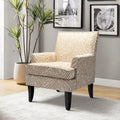Akorda French Country Armchair with Nailhead Detailing and Sturdy Solid Wood Legs by HULALA HOME