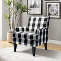 Akorda French Country Armchair with Nailhead Detailing and Sturdy Solid Wood Legs by HULALA HOME