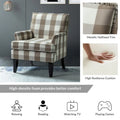 Akorda French Country Armchair with Nailhead Detailing and Sturdy Solid Wood Legs by HULALA HOME