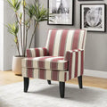 Akorda French Country Armchair with Nailhead Detailing and Sturdy Solid Wood Legs by HULALA HOME