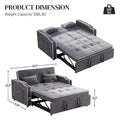 Ouyessir 3-in-1 Versatile Convertible Sofa Bed