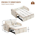 Ouyessir 3-in-1 Versatile Convertible Sofa Bed