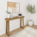 Classic 46-Inch Plank and Beam Console Table
