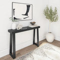 Classic 46-Inch Plank and Beam Console Table