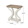 Christopher Knight Home Ouray Rectangular Top French Country Accent Table