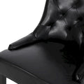 Set of 2 Cheney Tufted Dining Chairs by Christopher Knight Home