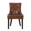 Set of 2 Cheney Tufted Dining Chairs by Christopher Knight Home