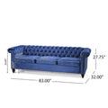 Christopher Knight Home Parkhurst Velvet Tufted Sofa