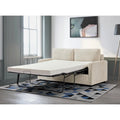 Manchester 70-Inch Square Arm Sofa Bed in Polyester Corduroy