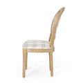 Set of 2 Phinnaeus French Country Fabric Dining Chairs by Christopher Knight Home