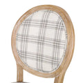 Set of 2 Phinnaeus French Country Fabric Dining Chairs by Christopher Knight Home