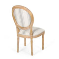 Set of 2 Phinnaeus French Country Fabric Dining Chairs by Christopher Knight Home